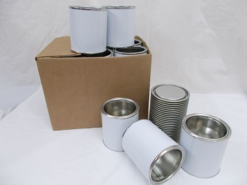 32 x 500ml New Small Tin Empty Tins Food Solid Liquid