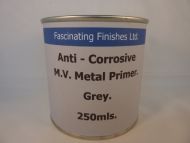250ml Anti Corrosive Metal Primer Fast Drying Prevents Rust Grey