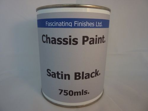 750Mls Chassis Paint Black Landrover Military Vehicles Car Van