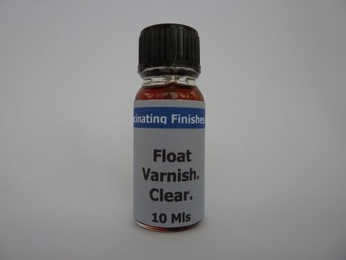 1 x 10ml Clear Float Varnish With Paint Brush