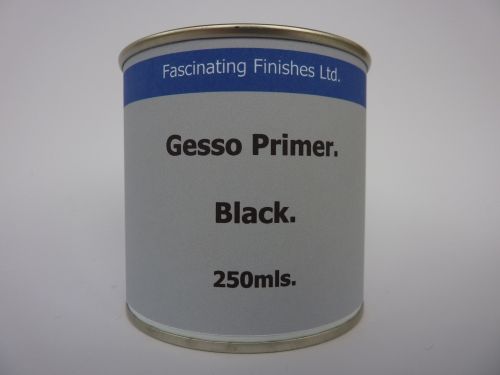 250ml Gesso Primer Black Oil Acrylic Paint Canvas Jesso