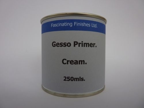 250ml Gesso Primer Cream Oil Acrylic Paint Canvas Jesso