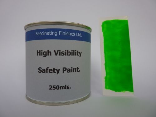 250mls Hi Vis Fluorescent High Safety Marking Paint Fluorescent Green