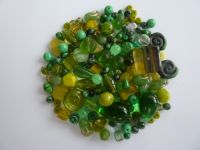 250 Mixed Glass Acrylic Jewellery Making Craft Beads Jungle