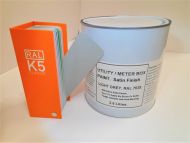 1 x 2.5lt Utility & Meter Box Paint. Light Grey RAL 7038. Satin Finish