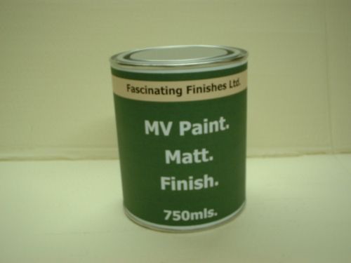 750Mls Matt Military Vehicle Paint Nato Green BS381c 285