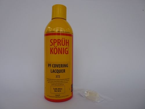 1 x 400ml Konig Scratch Repair White UPVC Window Door Melamine Caravan & 1 x White Filler Stick