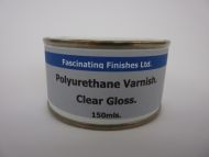 1 x 150ml Polyurethane Varnish Interior Wood & Timber Gloss or Satin Finish