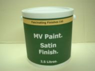 2.5lt Satin Military Vehicle Paint Black BS 381c 642