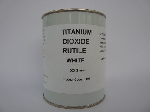 Titanium Dioxide White Pigment 500g Art Oil Paint Craft