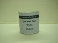 250ml White Tyre Wall Paint Classic Car Van Truck Bike Tyres